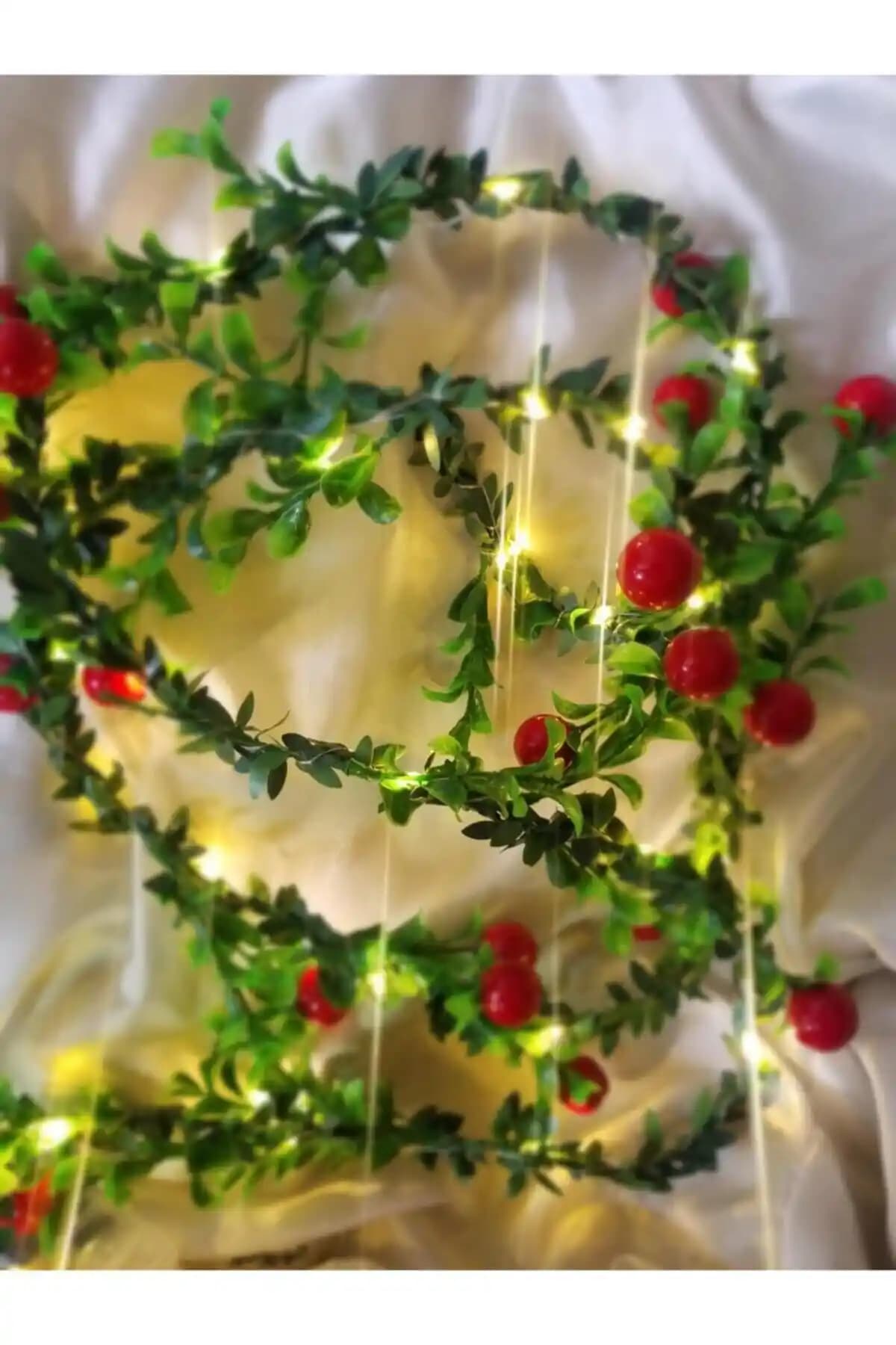 KozmoParti Yılbaşı Süsü Ledli Kokina 200cm Ev Dekorasyonu ve Atmosfer Yaratıcı