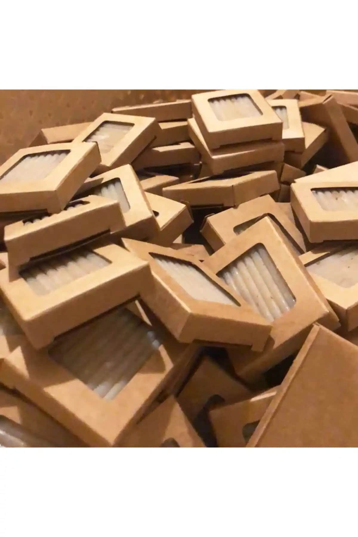 Kraft Kutulu Lavanta Taneli Sabunlar ile Özel Günlerinizde Zarif Dekorasyon ve Hediyeler