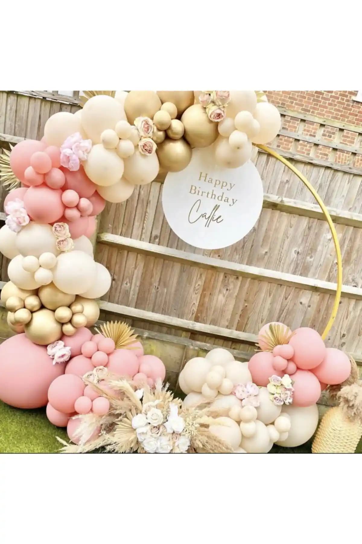 Krom Gold Makaron ve Pudra Pembe Gold Balon Zincir Setleri Karşılaştırması