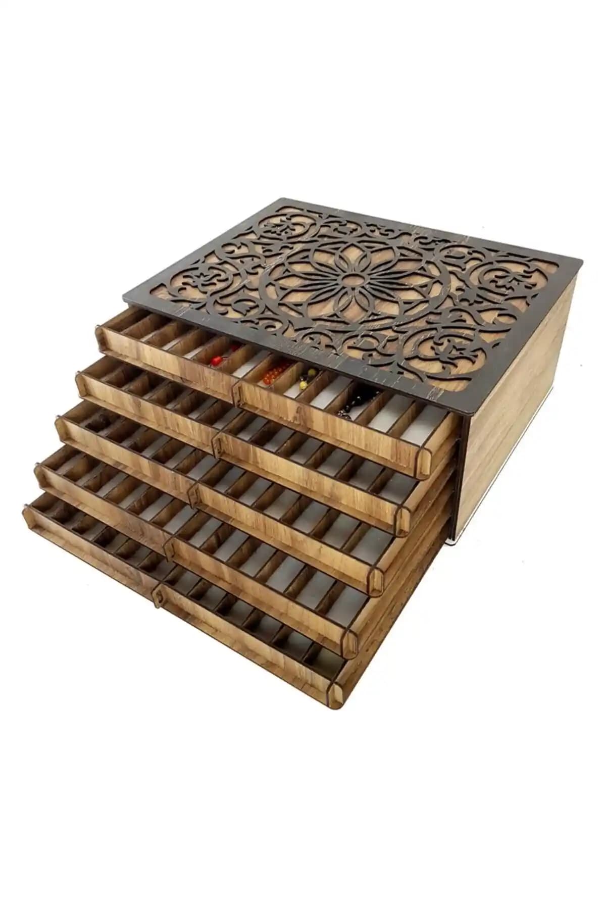 Mabel Edessa Çekmeceli Tesbih Kutusu Şık ve Pratik Saklama Çözümü