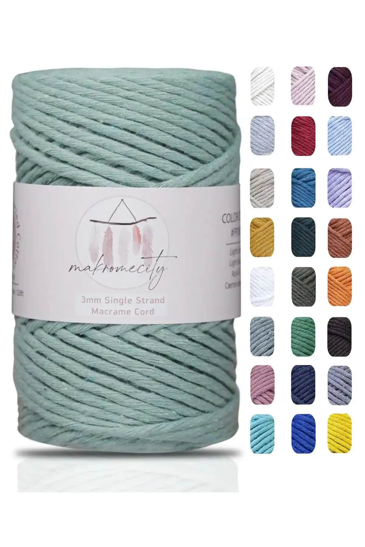 Makromecity Taranan Makrome İpi: Doğal ve Estetik El İşleri İçin Uygun Malzeme