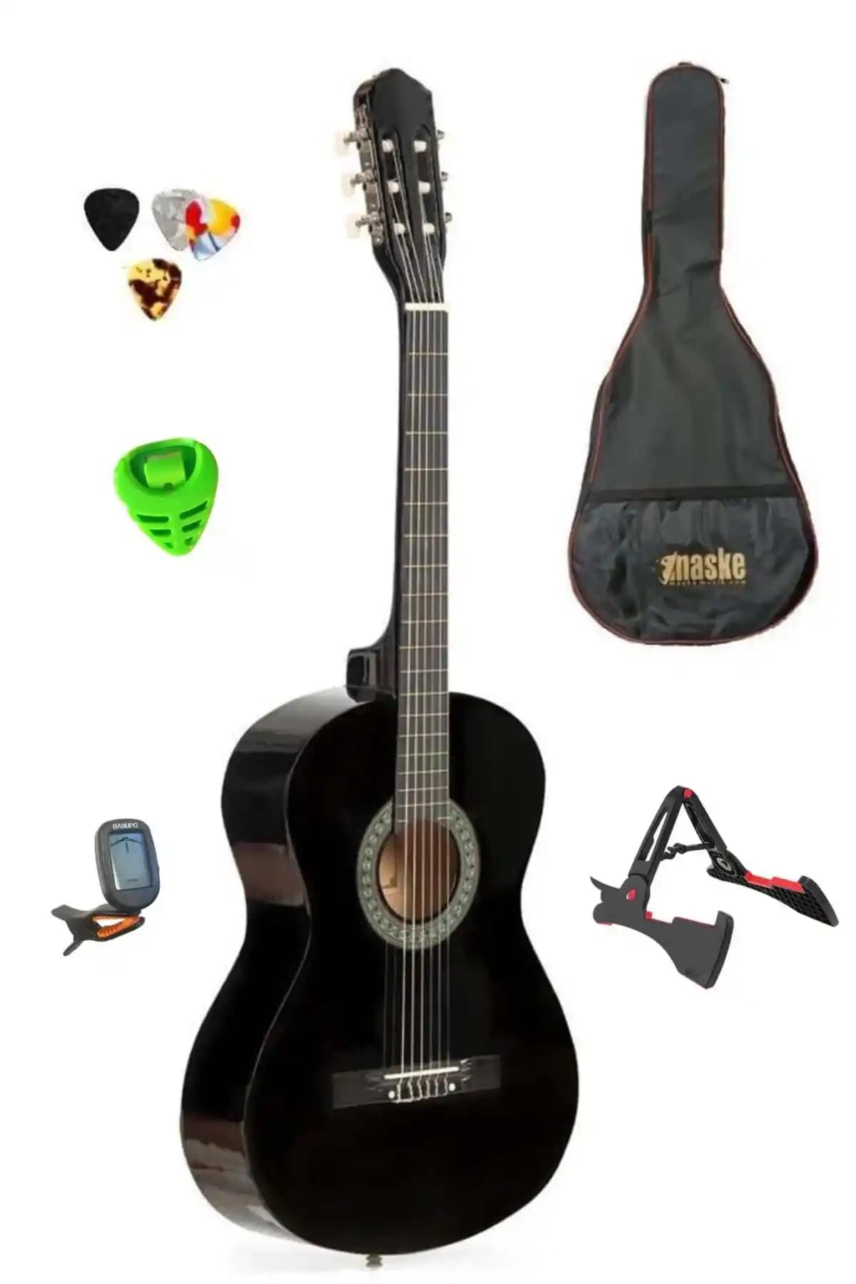 Maske Müzik GMC MG1BK Siyah Klasik Gitar Seti: Uygun Fiyatlı ve Kaliteli Başlangıç Gitarı