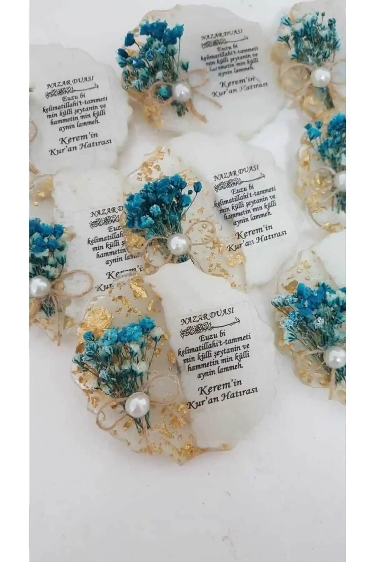 Merkez Hediyelik Epoksi Magnet Kuran Motifli Dini Hatıra ve Hediye Seçenekleri