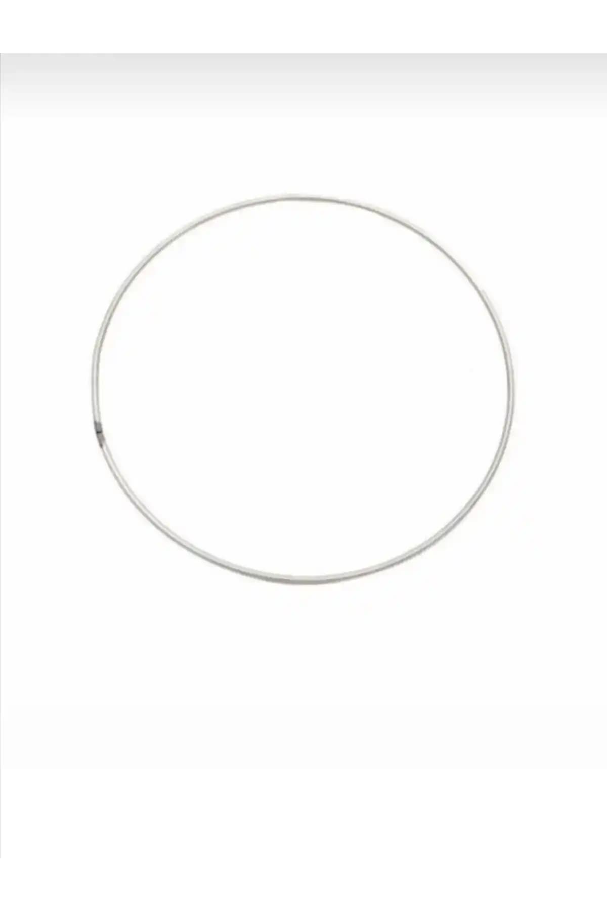 Metal Çember Tel Kasnak 30 cm Çapında Boncuk Dizimi ve Takı Yapımı İçin