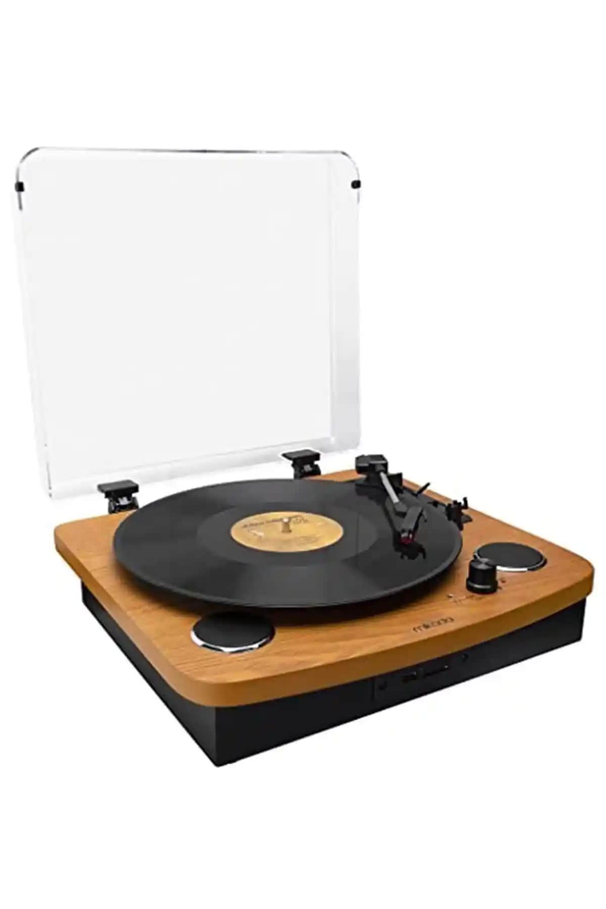 Mikado Mn-p235 Voyager Retro Ahşap Pikap: Nostaljik ve Modern Müzik Deneyimi