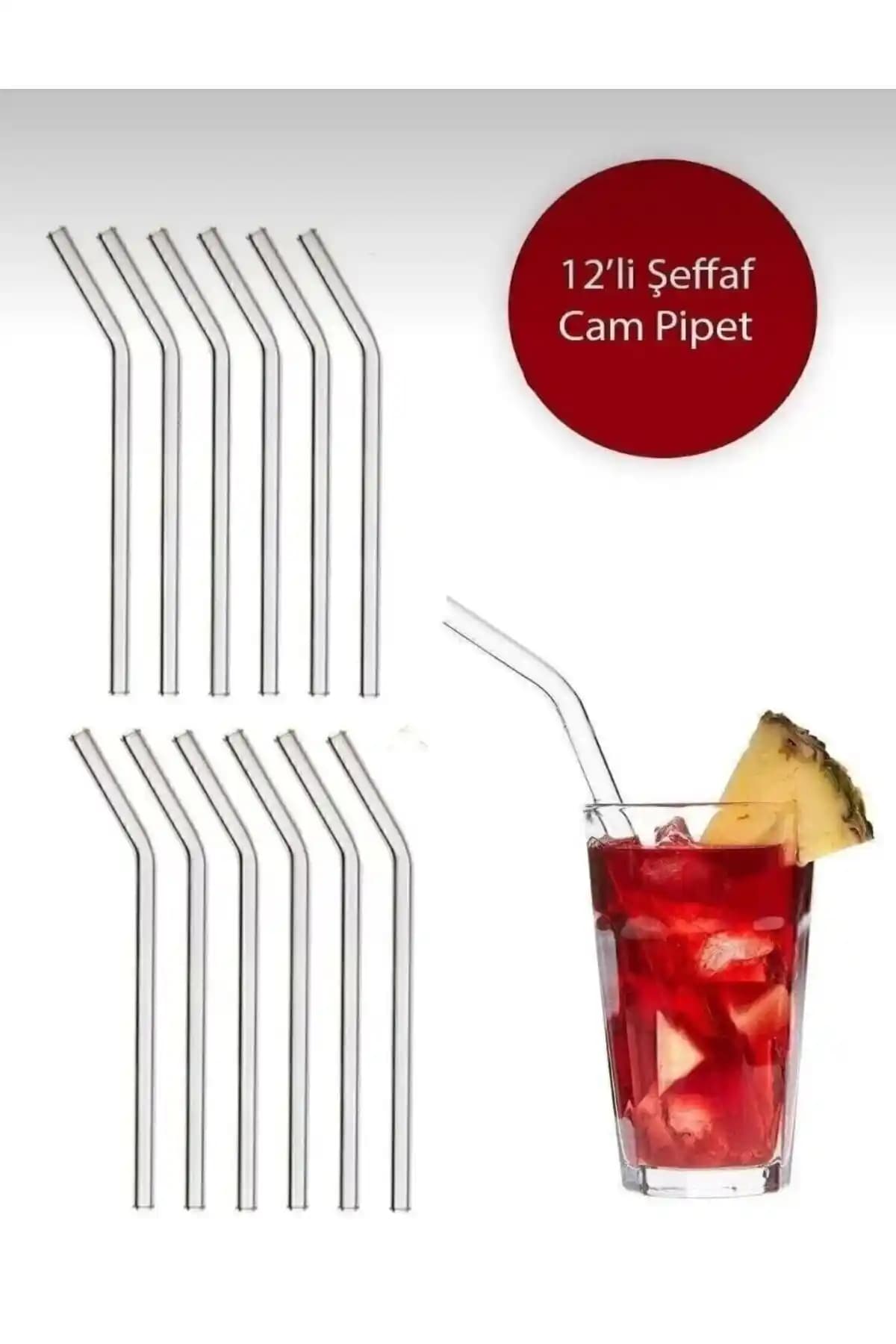 Mimoza Park Cam Pipet: Estetik ve Fonksiyonellik Sunan Çevre Dostu İçecek Aksesuarı