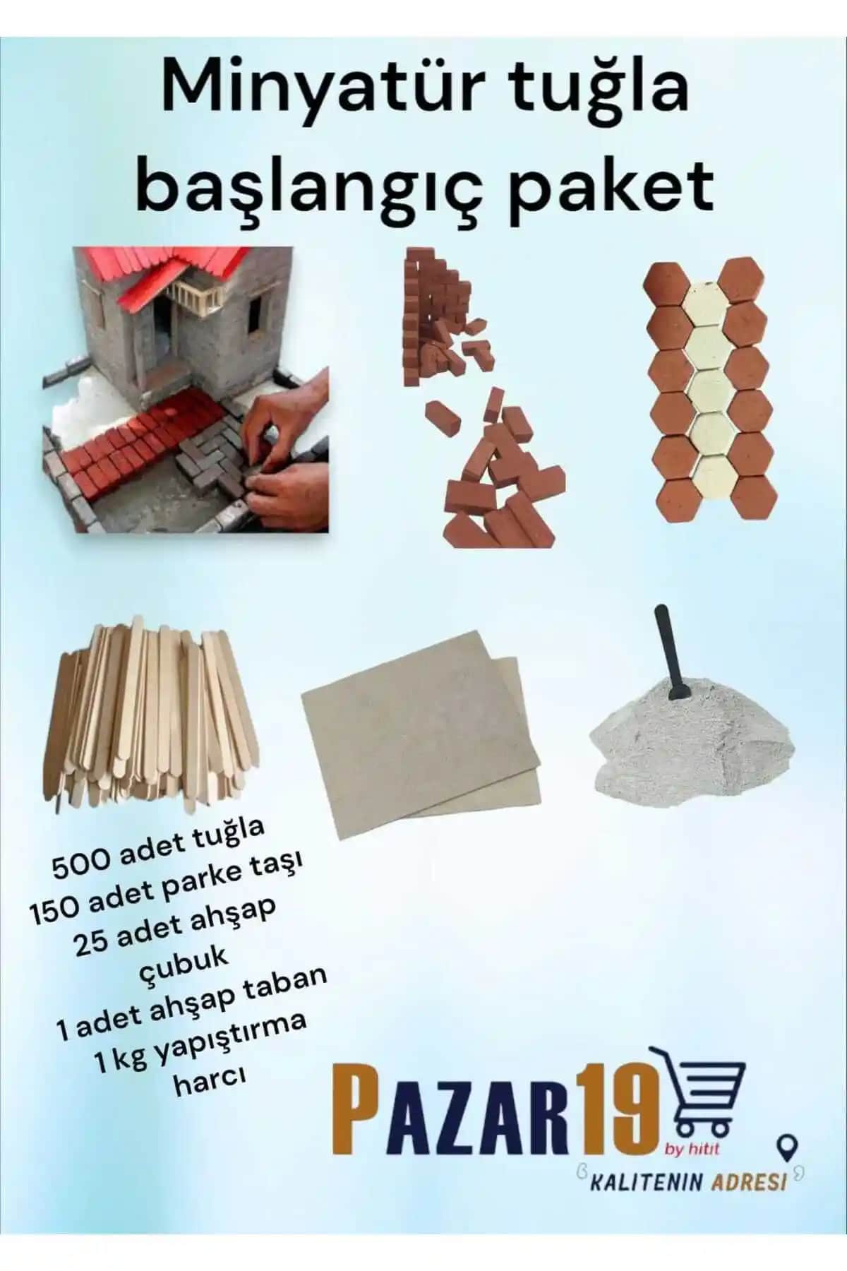 Minyatür Tuğla Setleri Karşılaştırması: Pazar 19 Hitit ve Sarıhan Ürünleri Analizi