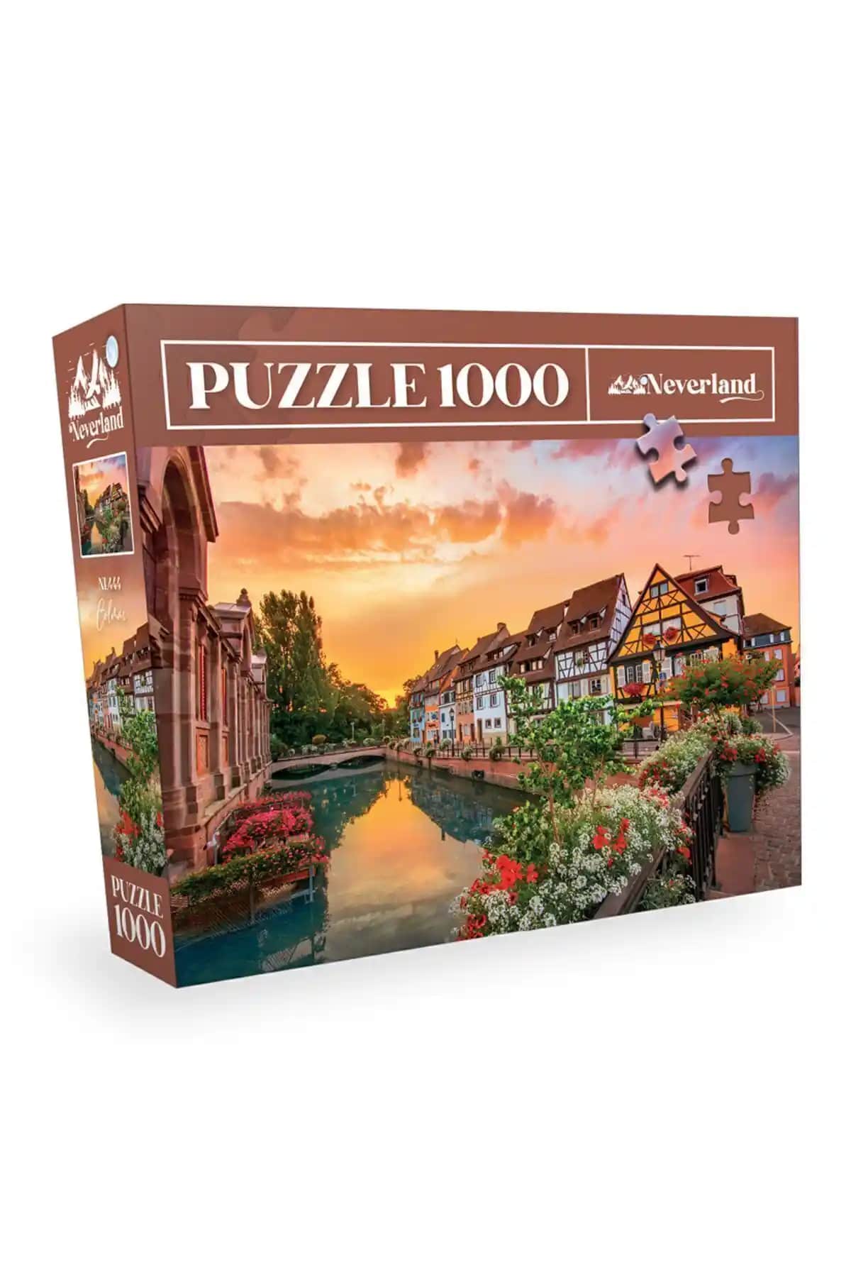 Neverland Colmar Temalı 1000 Parça Puzzle Yüksek Kalite ve Detaylı Tasarım