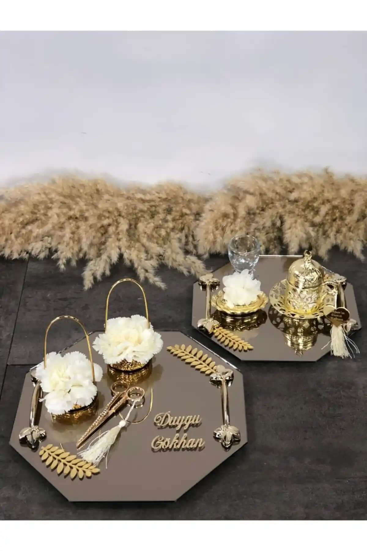 Nişan ve Söz Organizasyonları İçin Masalsı Konsept ve MERALP İnce Mermer Tepsileri Karşılaştırması