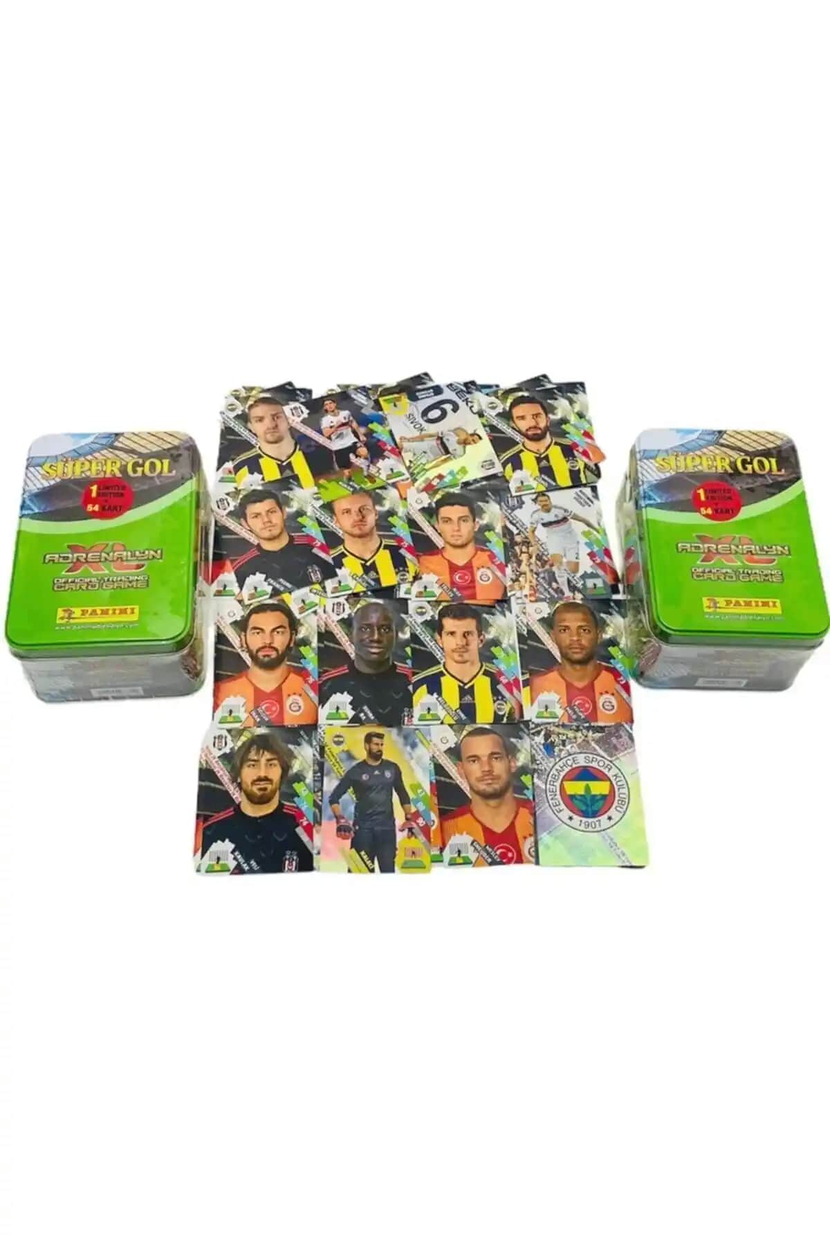 Panini 2014-2015 Türk Futbolcu Kartları Koleksiyonu Metal Kutuda Güvenle Saklama Fırsatı