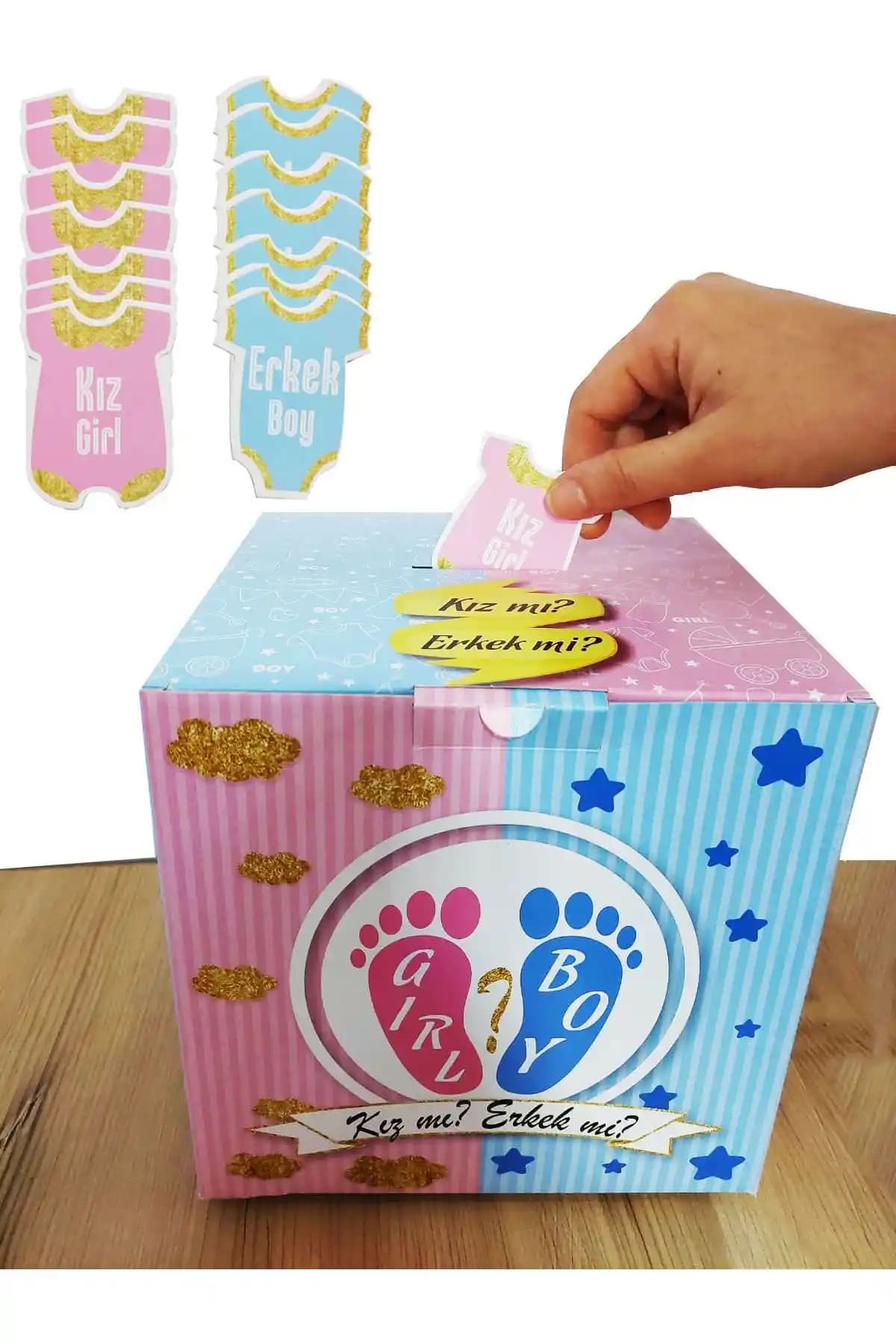 Parti Dolabı Cinsiyet Partisi Tahmin Kutusu: Eğlence ve Öğrenme Bir Arada