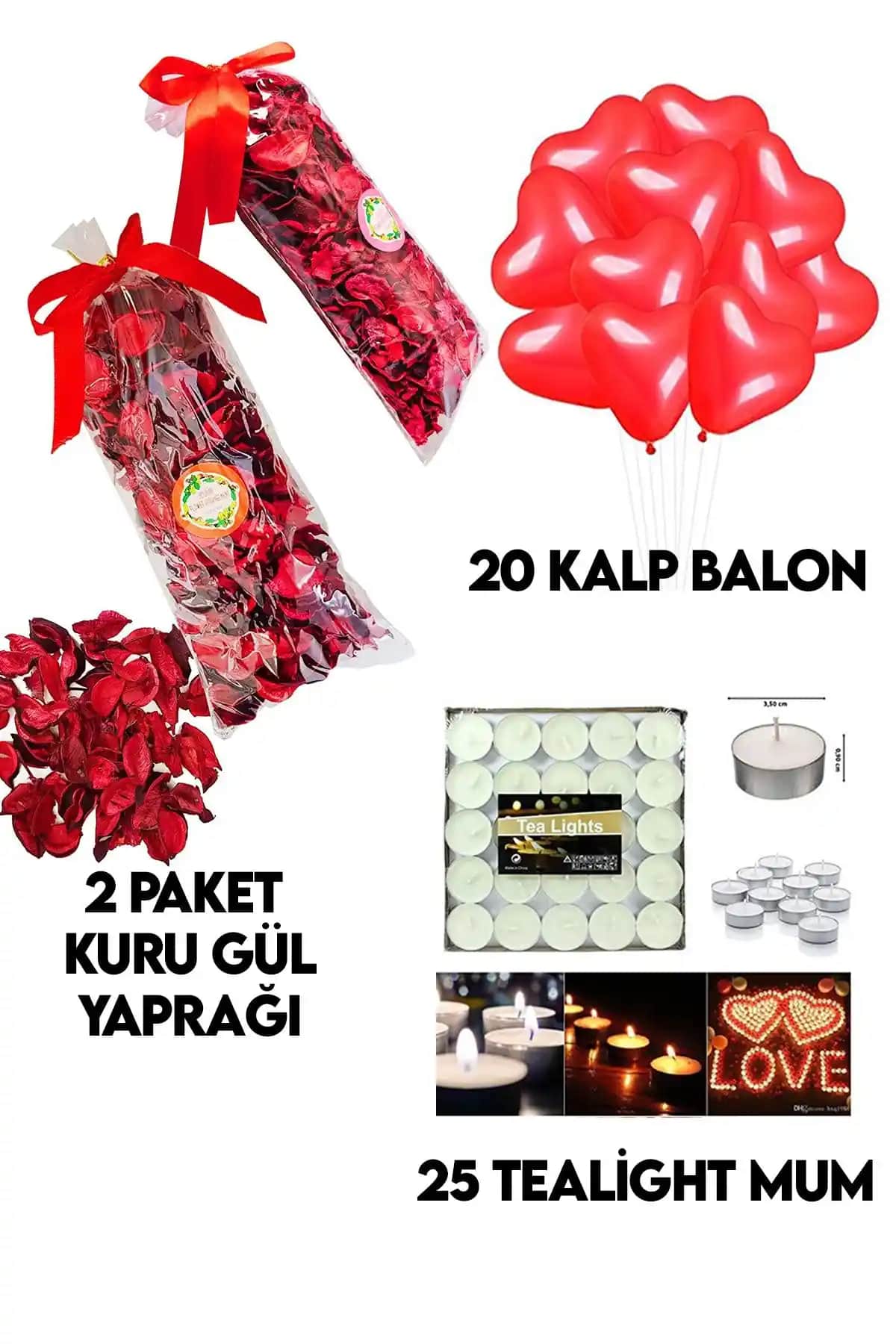 Parti Dolabı Süsleme Setleri Karşılaştırması: Gül Yaprağı ve Romantik Dekorasyon