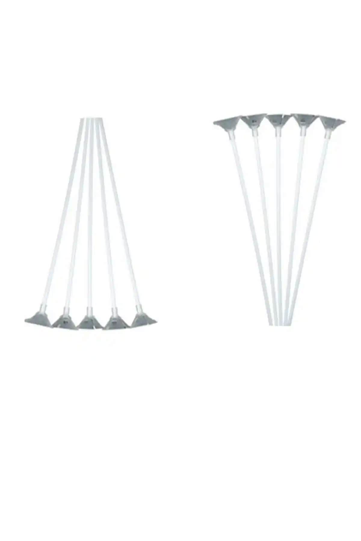 Partidolu Plastik Balon Çubuğu 100 Adet: Kutlamalar ve Organizasyonlar İçin Uygun Ürün