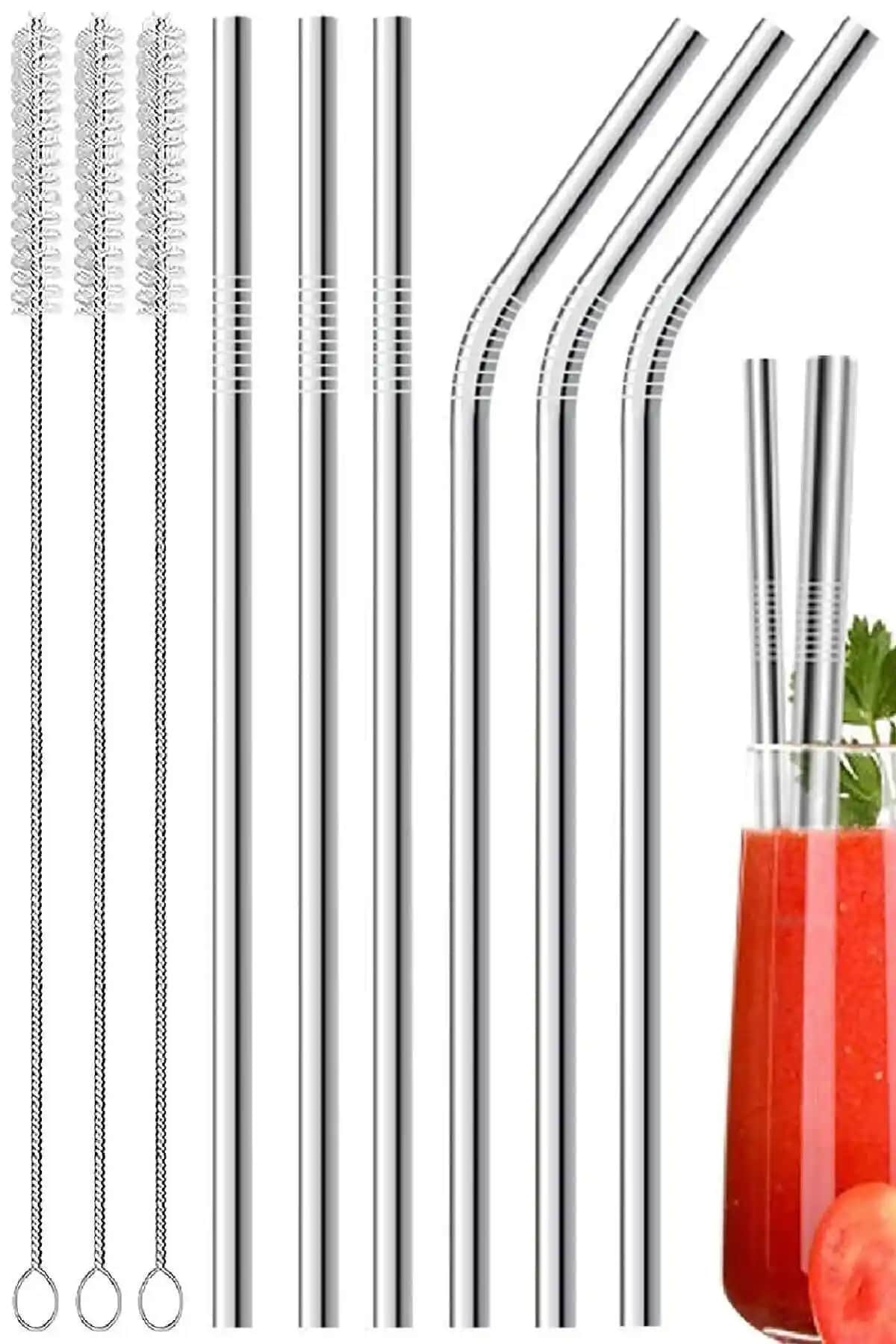 Paslanmaz Çelik Pipet Setleri Karşılaştırması: Kitchen Beauty ve Tilbe Home Ürünleri