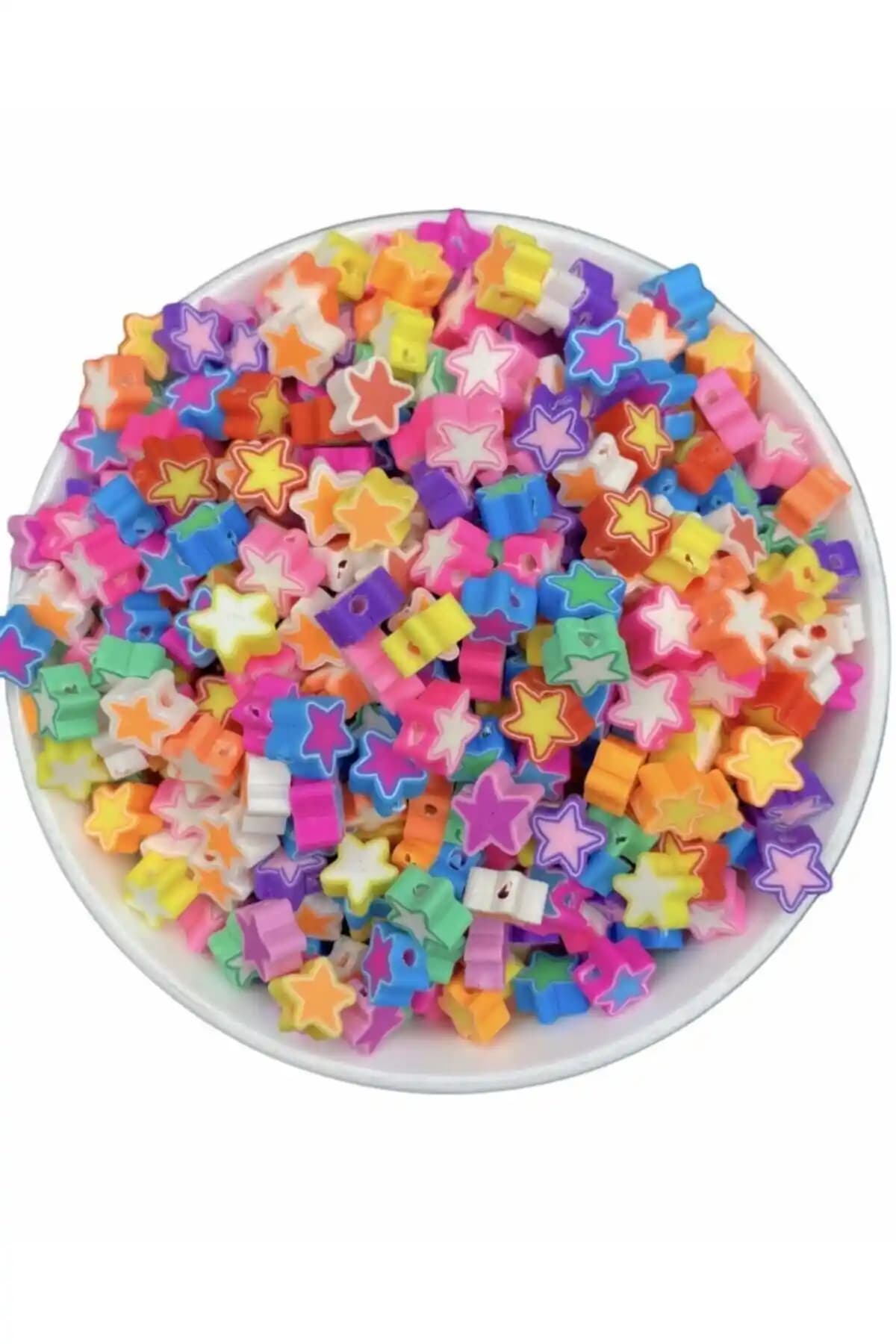 Polimer Kil Boncuk Seti Takı ve Aksesuar Tasarımı İçin Çok Renkli ve Çeşitli Figürlerle Dolgulu