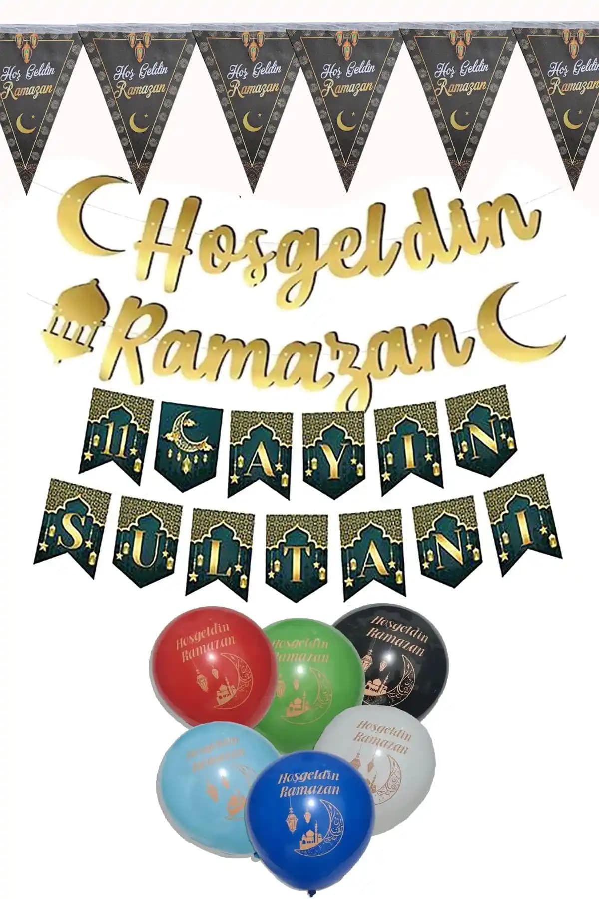 Ramazan Kutlamaları İçin Renkli ve Şık 4'lü Süsleme Seti Ürün İncelemesi