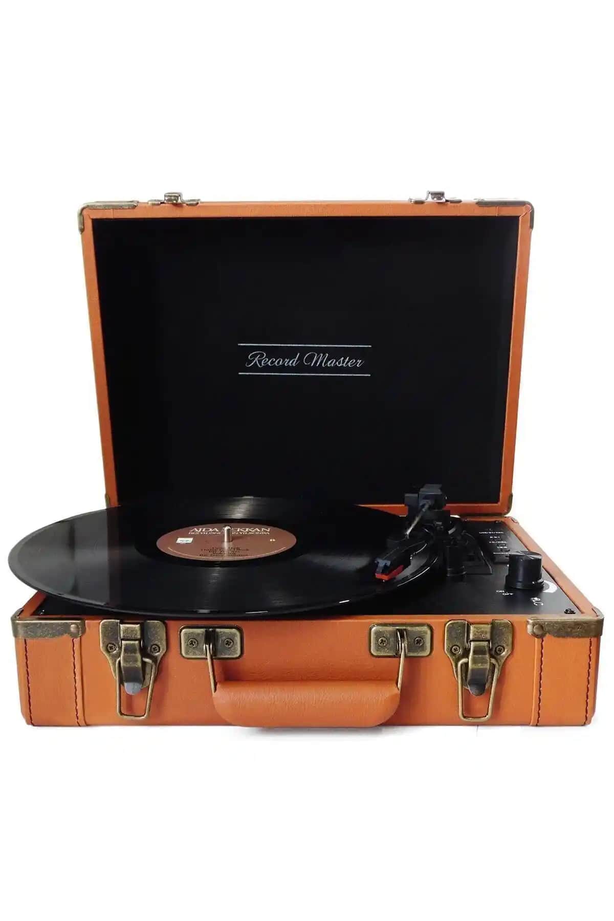 Record Master T317UB Retro Pikap Plak Çalar: Modern Teknoloji ve Nostaljik Tasarımın Buluşması