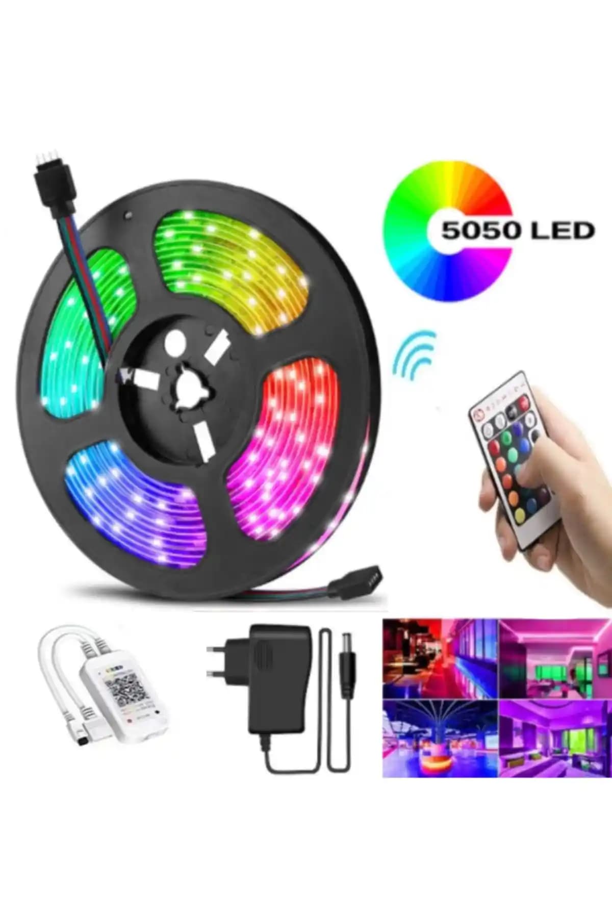 REDMOON Kumandalı Şerit LED ile Modern ve Estetik Aydınlatma Çözümleri