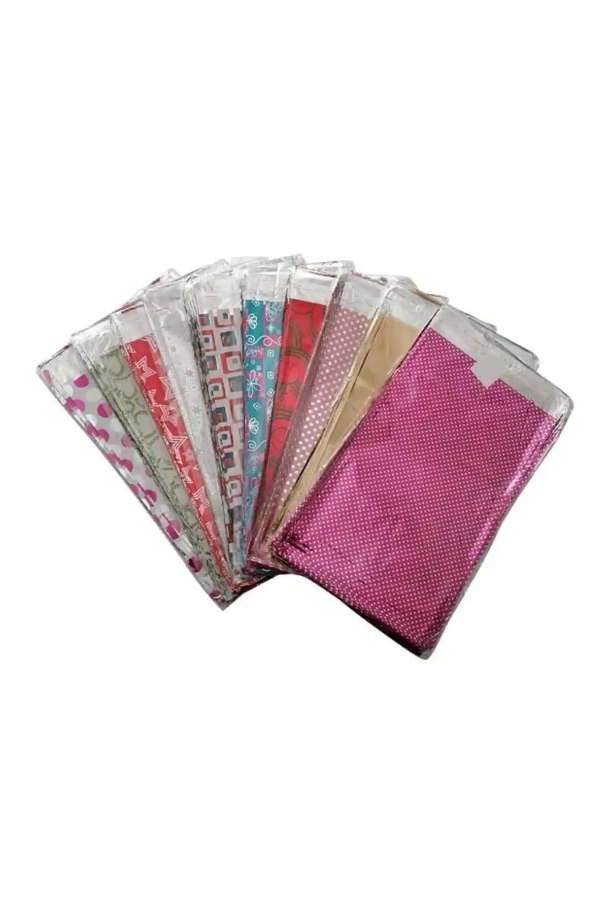 Renkli Metalize Hediye Poşeti 20x25 cm Ekonomik ve Şık Paketleme Çözümü