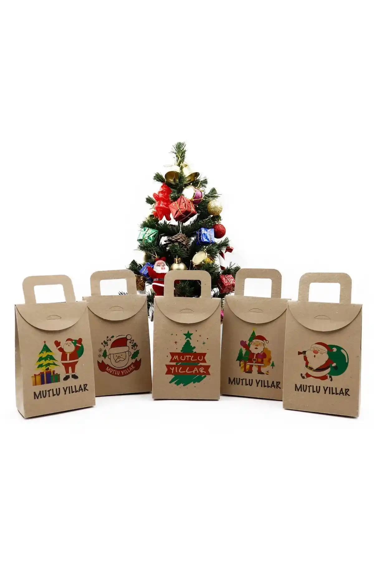 Reprodesign 10×15 Yılbaşı Temalı Hediye Kutusu Seti Şık ve Dayanıklı Tasarım