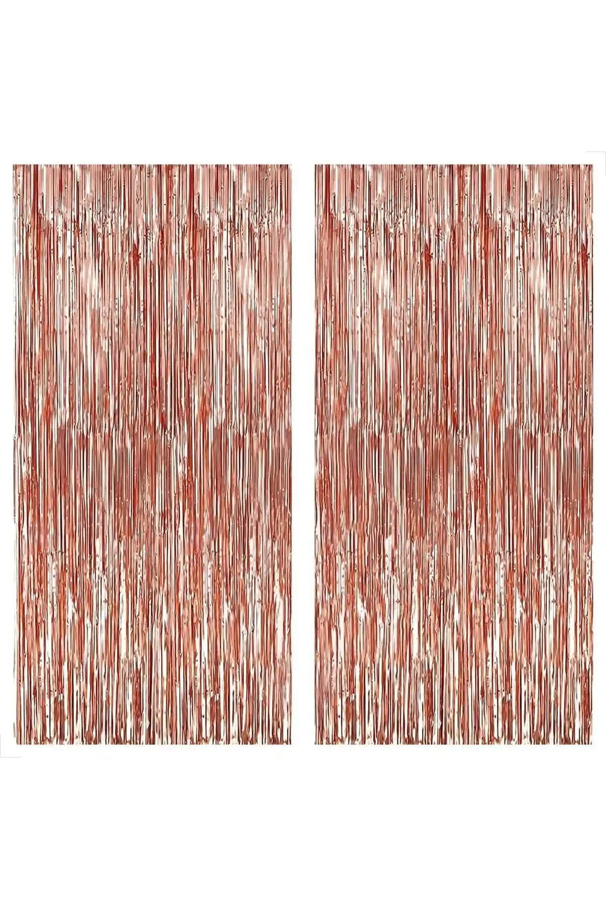 Rose Gold Pembe Kapı Duvar Parti Fon Arka Perde Dekorasyonu Şık ve Kullanışlı Tasarım