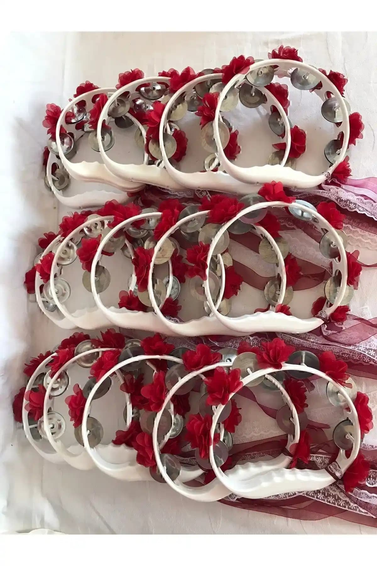 Roseart Nedime Süslü Kına Tefi: Geleneksel ve Modern Tasarımlarla Şıklık Sunar