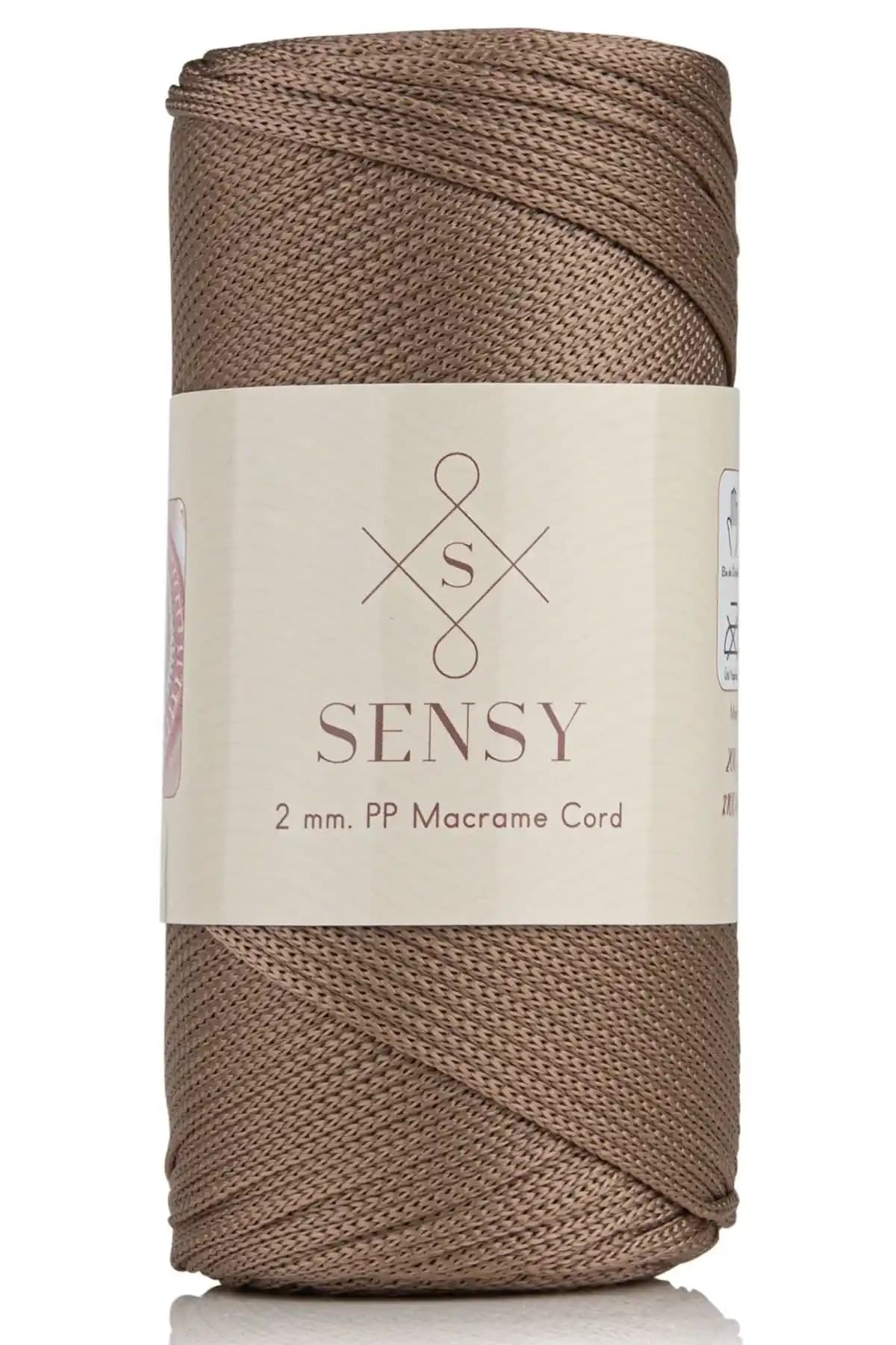 SENSY 2 mm Polyester Makrome İpi: Dayanıklı ve Estetik El İşi Malzemesi