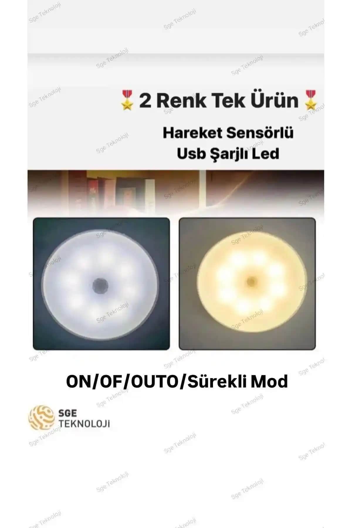 Sgeteknoloji Hareket Sensörlü LED Aydınlatma Çözümü – Güvenli ve Enerji Tasarruflu