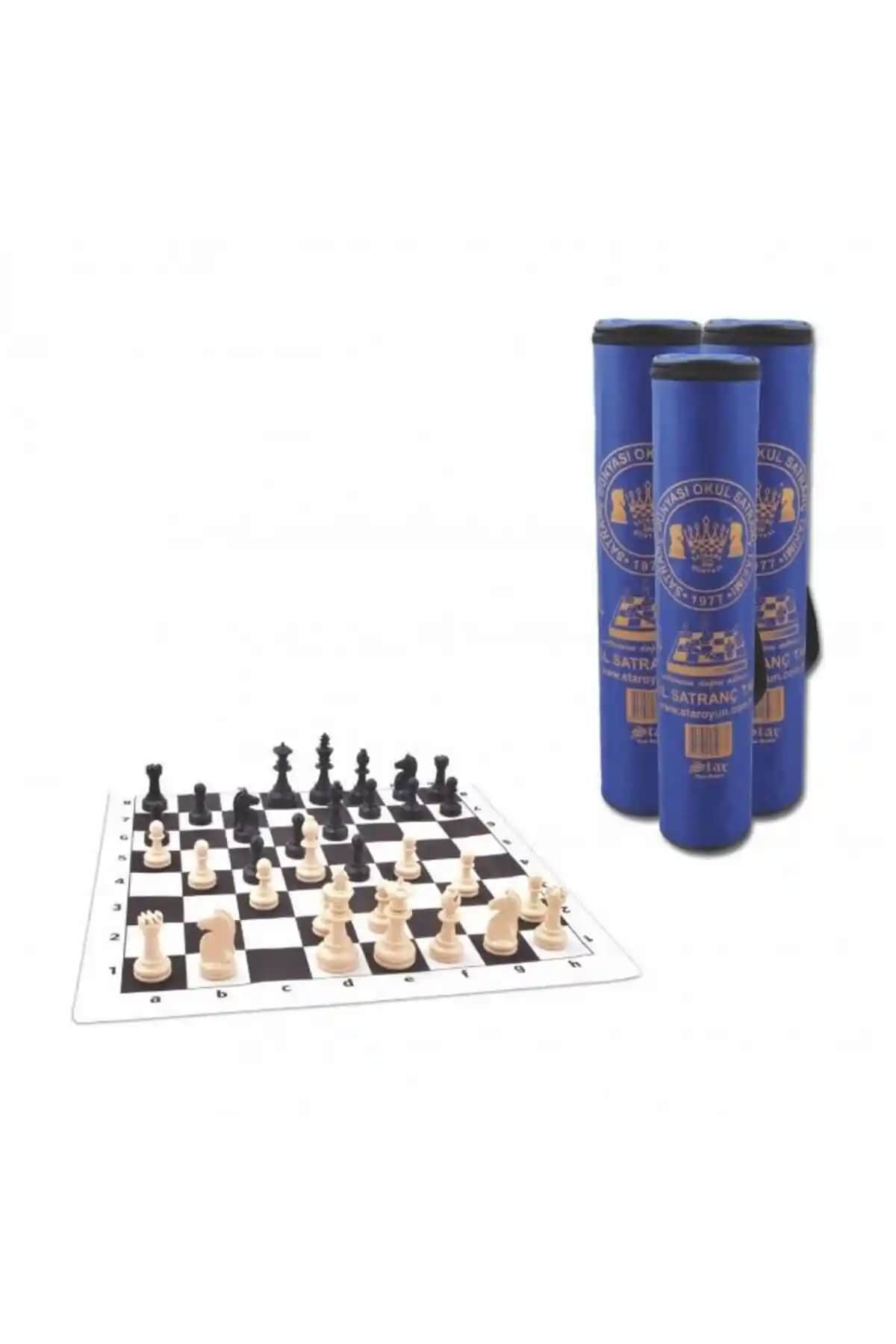 Star Çantalı Rulo Satranç Seti: Dayanıklı ve Taşınabilir Yüksek Kaliteli Satranç Takımı
