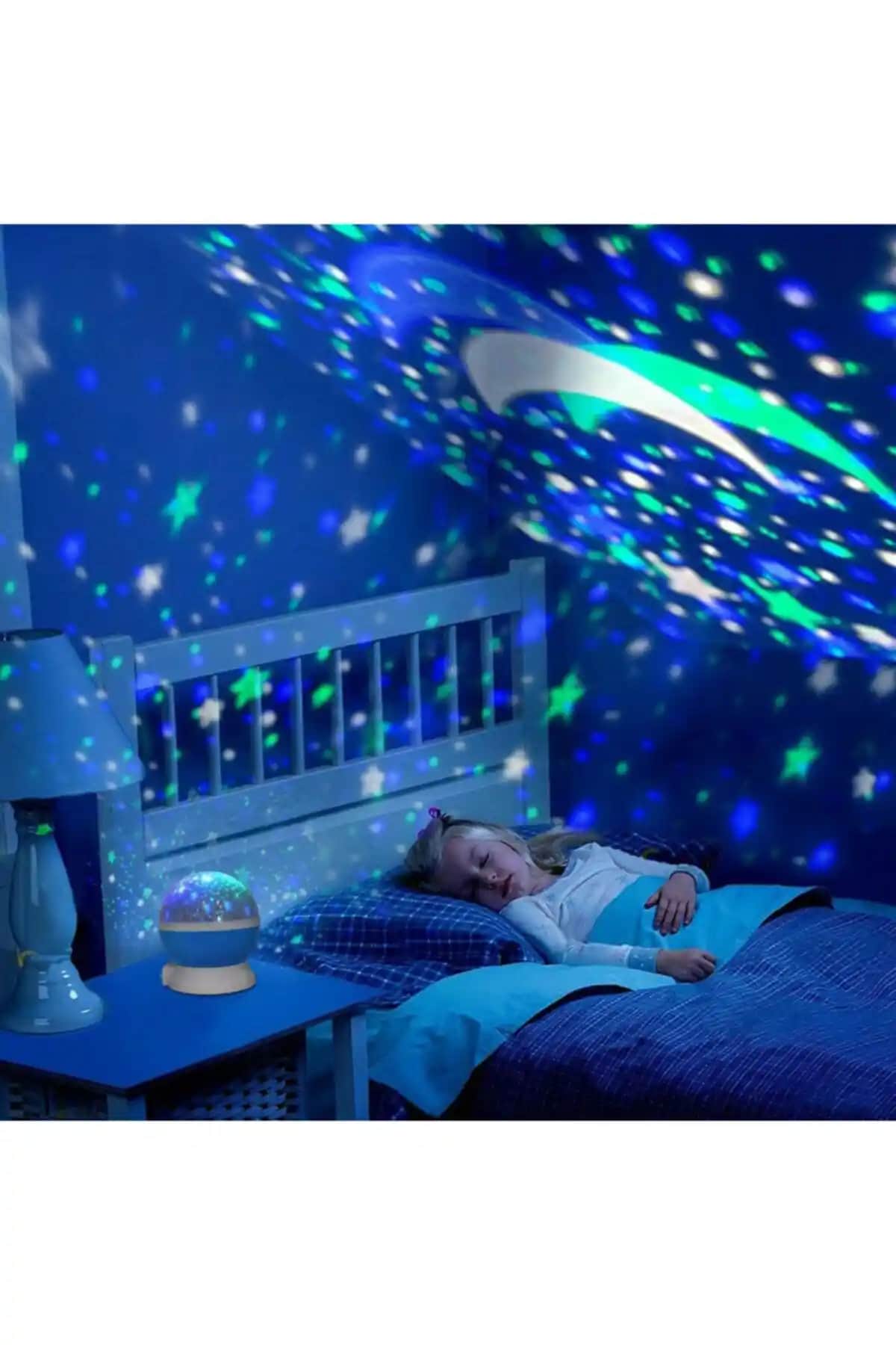 Star Master ve GL Renkli Yıldızlı Gökyüzü Projeksiyon Gece Lambaları Karşılaştırması
