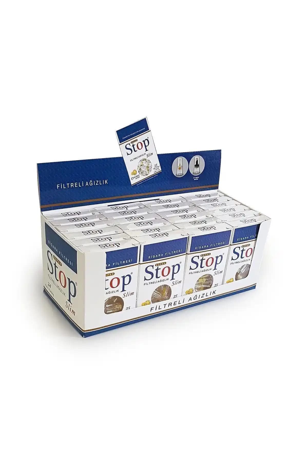 STOP & Stop Slim Filtreli Ağızlık: Sigara İçiminde Sağlıklı ve Pratik Çözüm