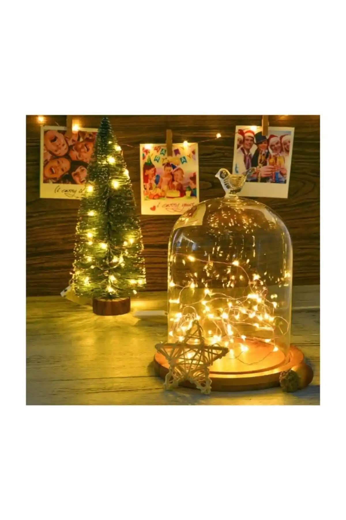 SULED SL-1021 Peri Işığı 3 Metre Pilli Dekoratif ve Çok Amaçlı Kullanım İçin