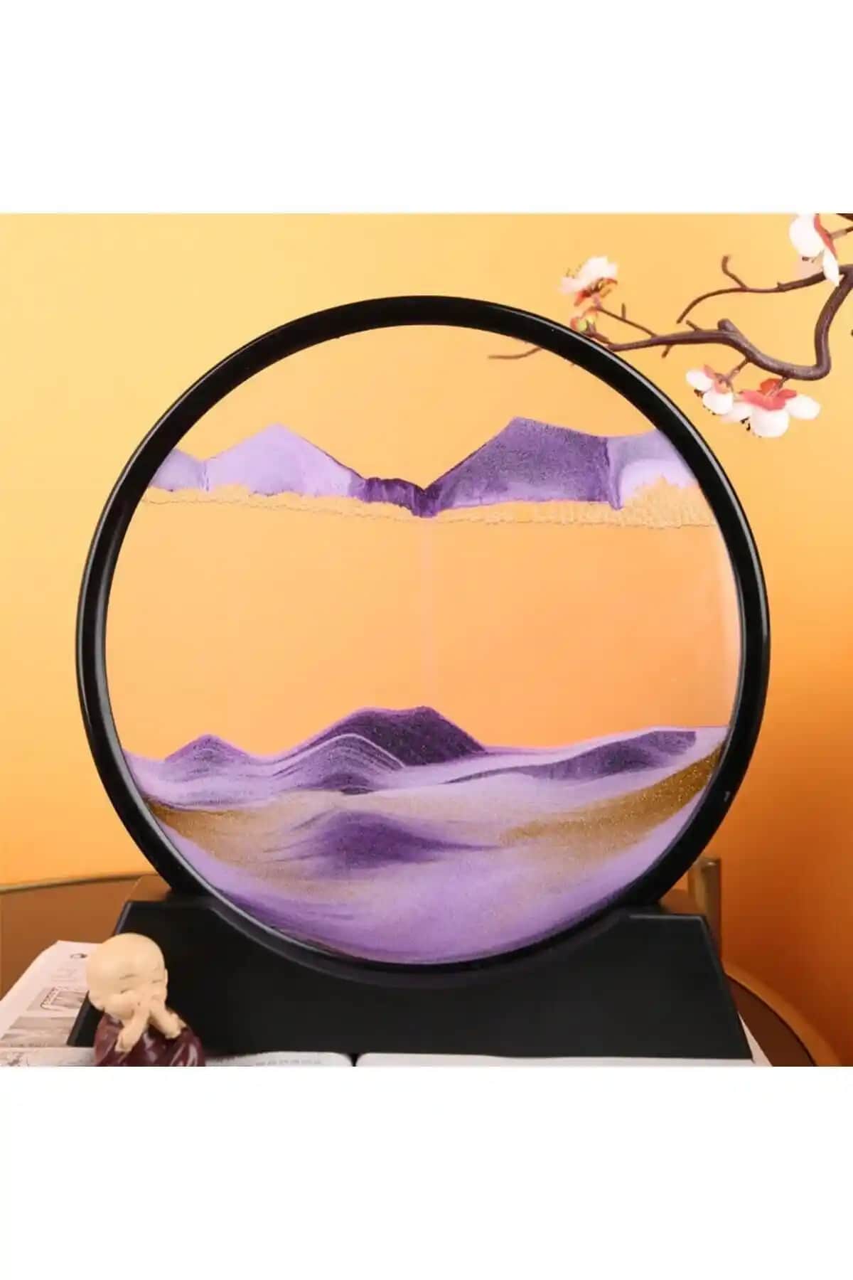 TechnoStation Ofis ve Ev İçin Şık Dekoratif Kum Saati Modern Tasarım ve Fonksiyonellik