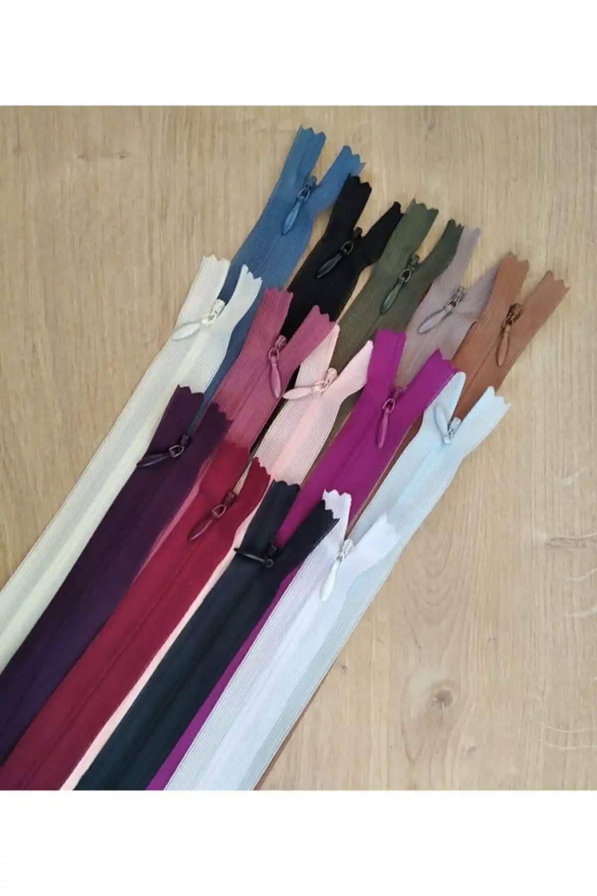 TıkTık AL Karışık Renk 40 cm Gizli Fermuar İncelemesi ve Kullanım Avantajları