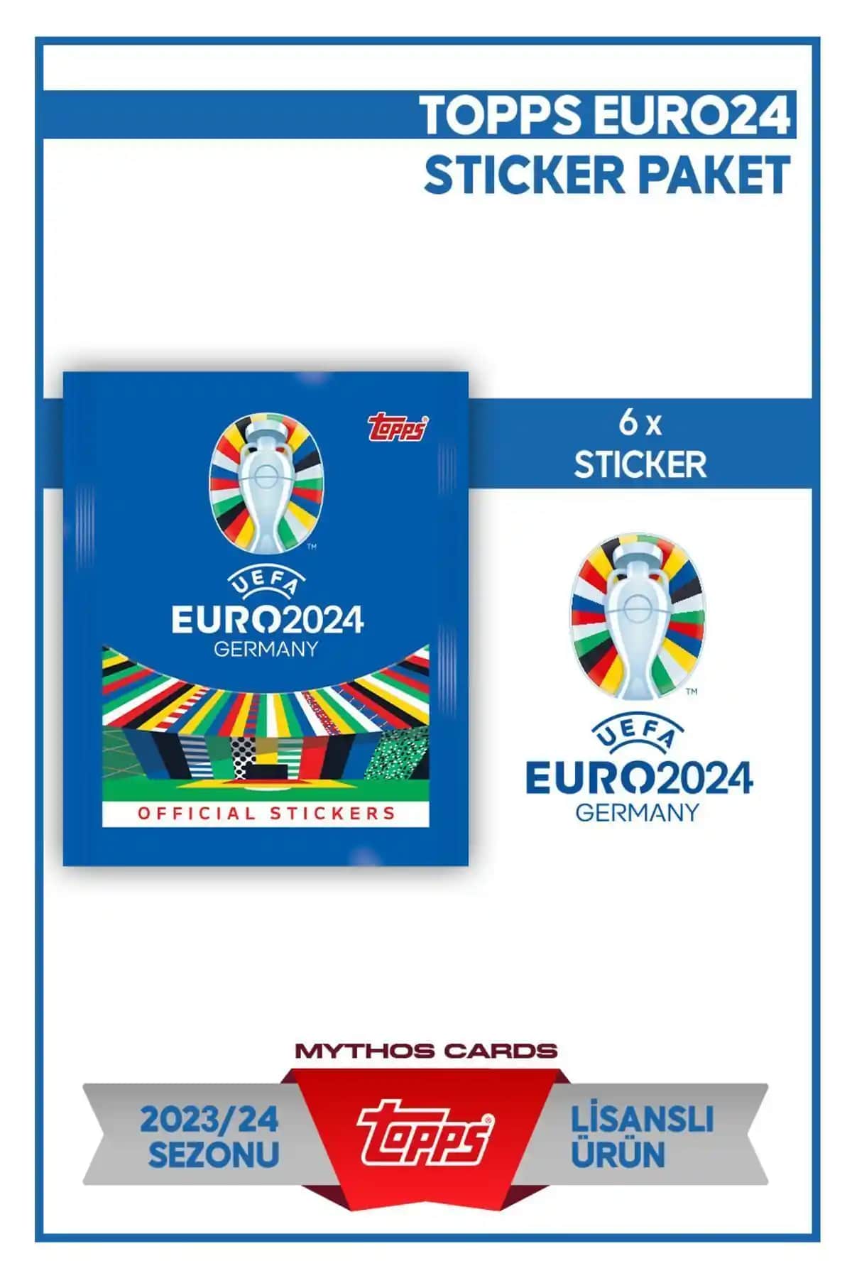 Topps Euro 2024 Sticker Koleksiyonu: Futbol Severler İçin Eşsiz Deneyim ve Koleksiyon Fırsatları