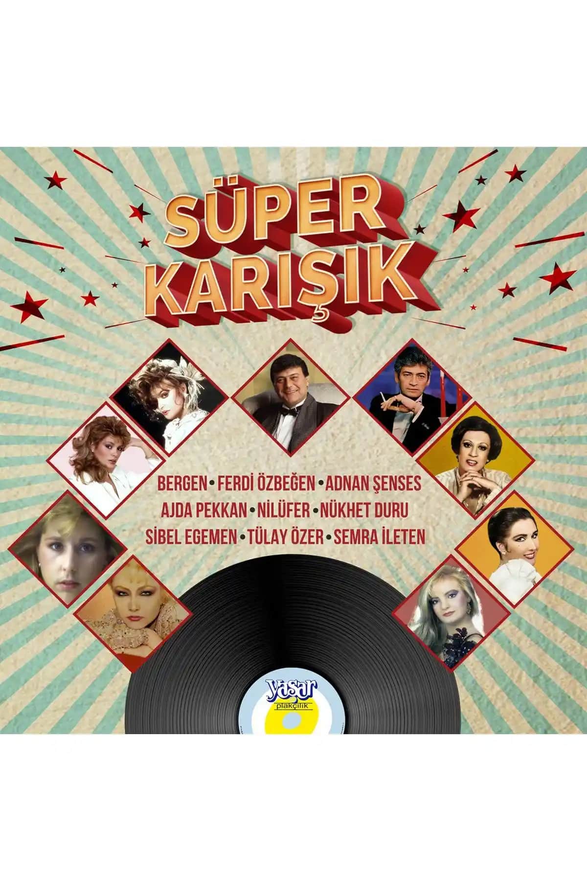 Türkiye menşeli klasik vinyl plak koleksiyonu çeşitli sanatçılarla yüksek ses kalitesi