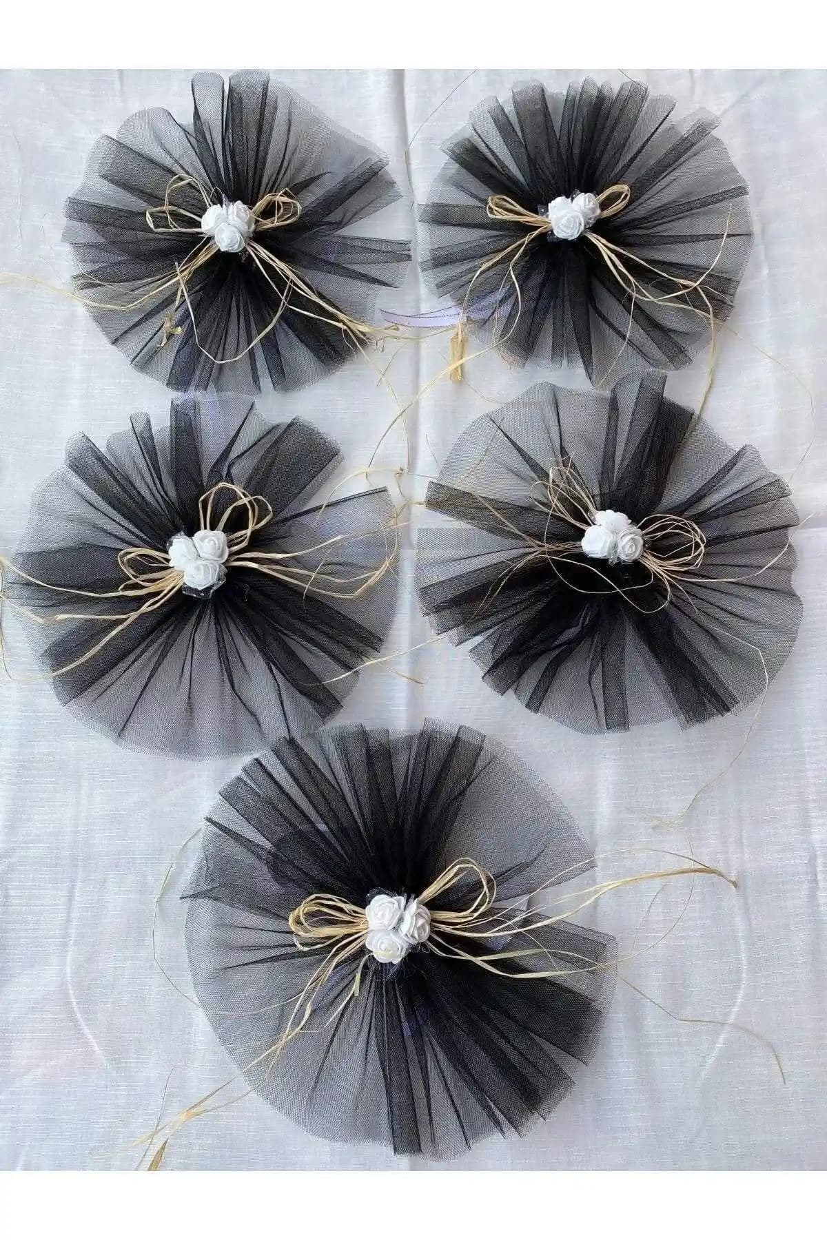 Uğur Bujiteri Siyah Konvoy ve Bohça Süsü Dekoratif ve Kullanışlı Tasarım