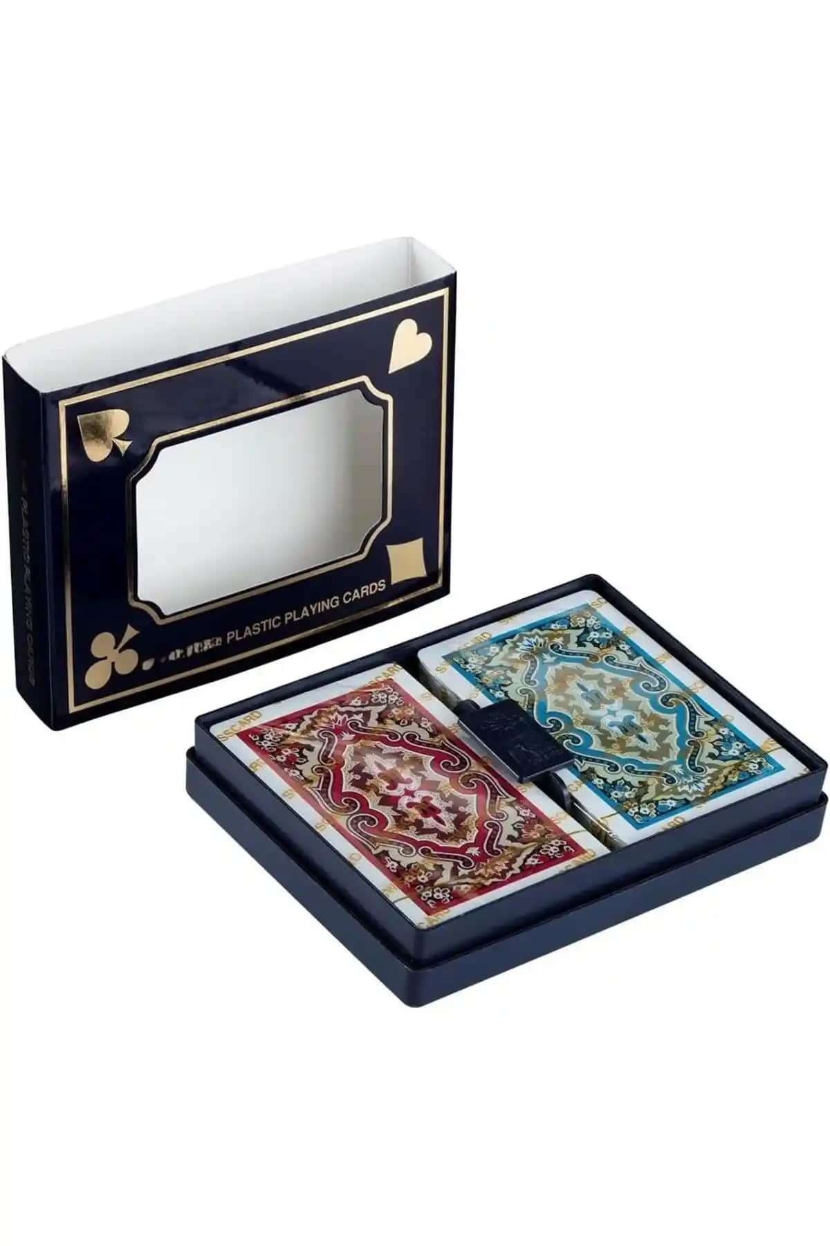 Webbey Plastik Oyun Kağıdı Çift Deste: Dayanıklı ve Hijyenik Oyun Deneyimi