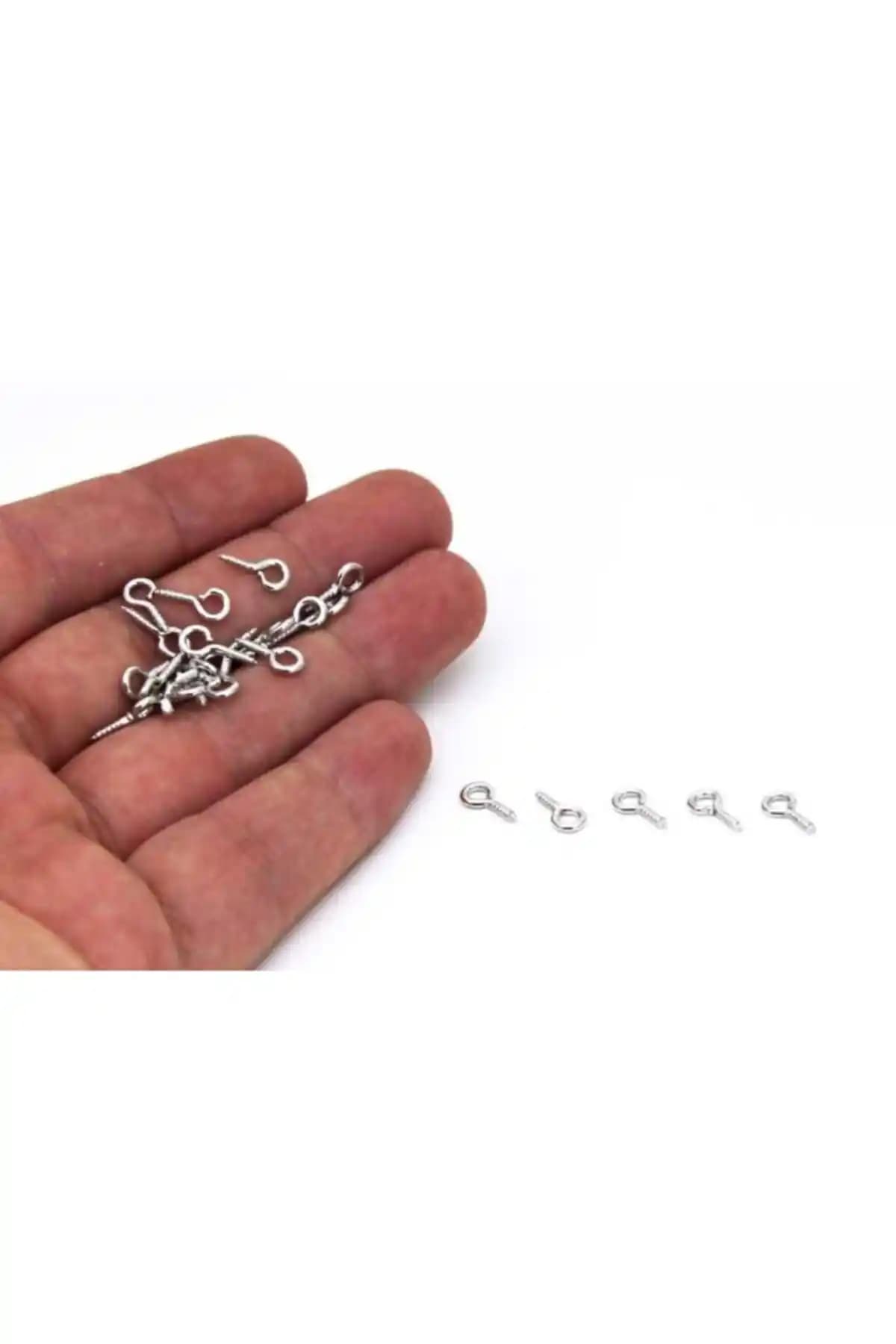 YFHOBI 100 Adet Nikel Kaplama Takı Parçaları Seti: Dayanıklı ve Çok Yönlü Takı Malzemeleri