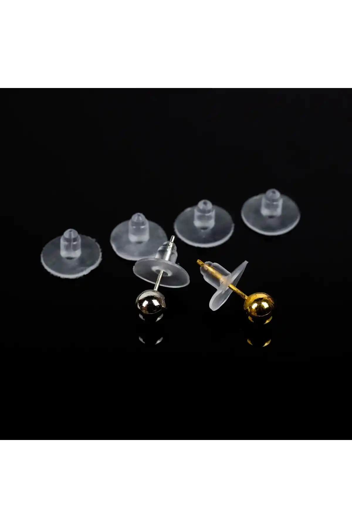 YFHOBİ Plastik Küpe Pistonları 15 Çift Güvenilir ve Dayanıklı Takı Aksesuarı