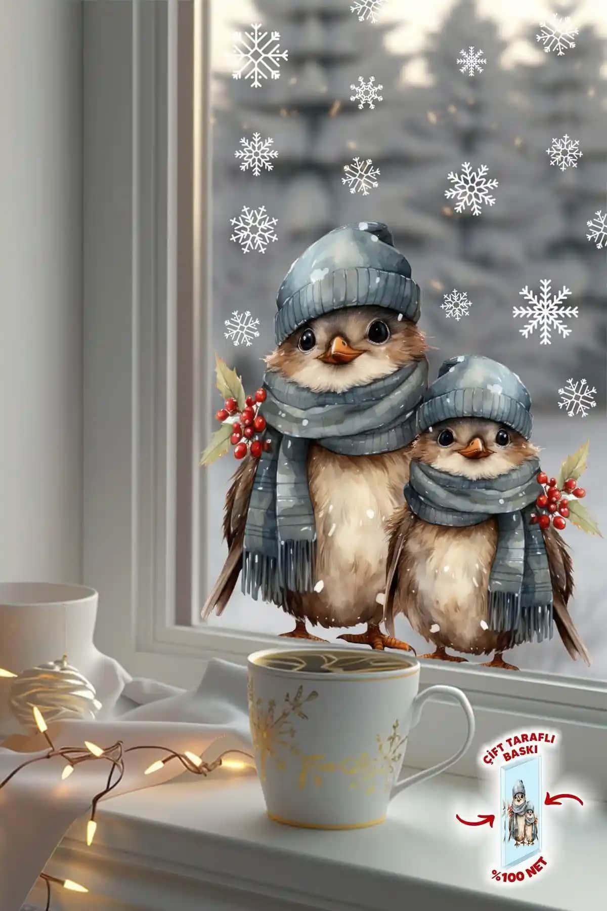 Yılbaşı Cam Sticker Setleri Karşılaştırması: MSticker ve New Jargon Ürünleri