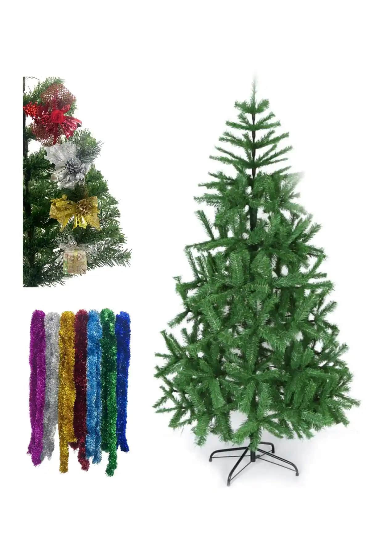 Yılbaşı İçin Cansüs 180cm Yapay Çam Ağacı ile Dekorasyonunuzu Zenginleştirin