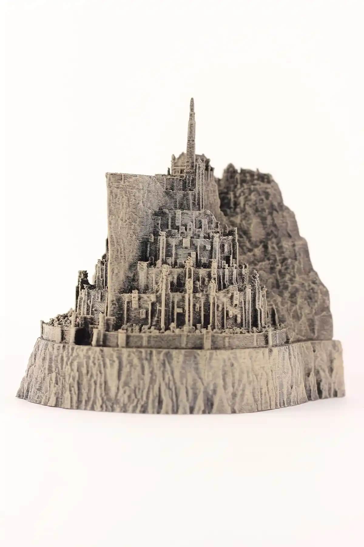 Yüzüklerin Efendisi Minas Tirith Figürü Koleksiyon ve Dekorasyon İçin Uygun