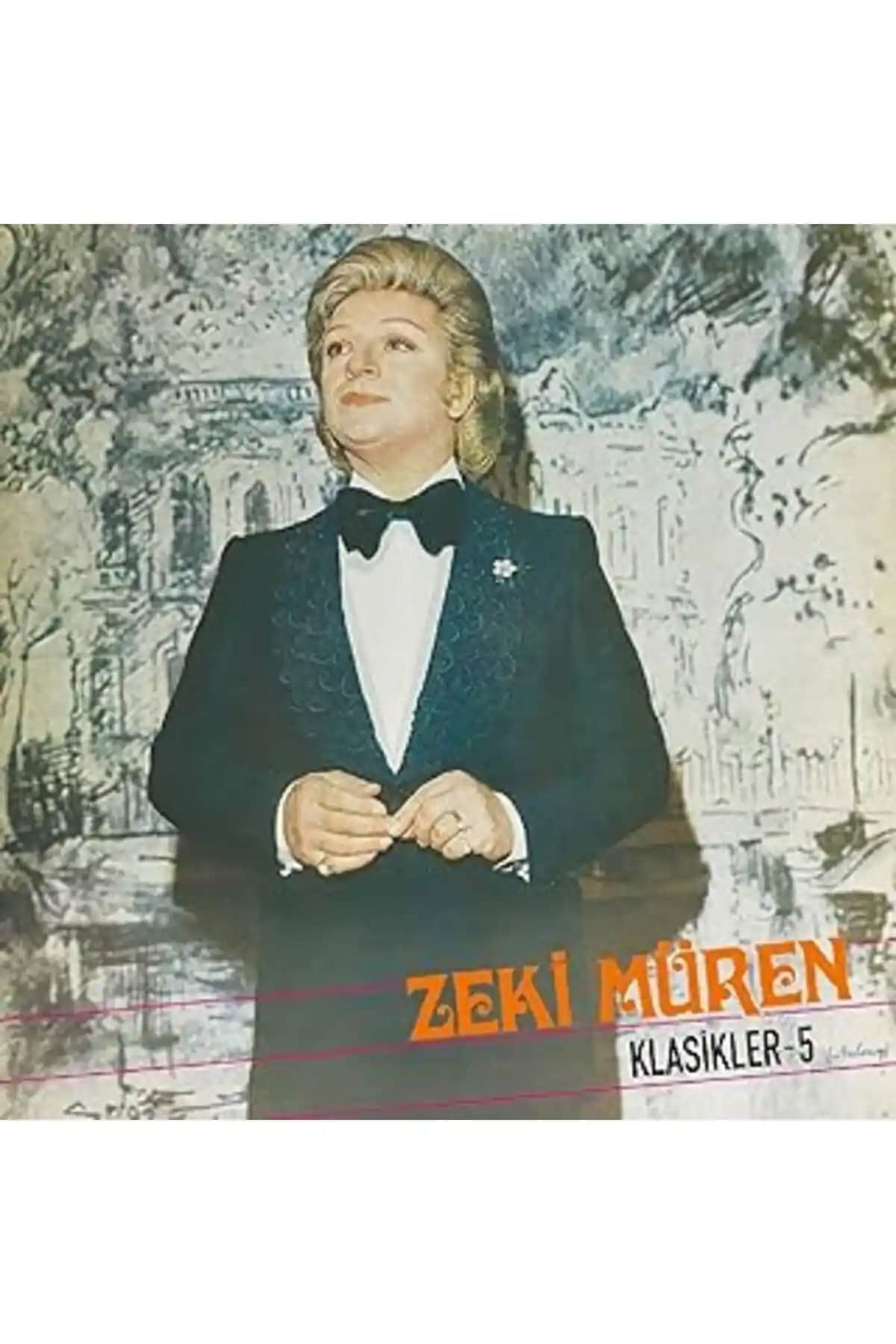 Zeki Müren Klasikler 5 Plak Seti Türk Sanat Müziği Seviyesini Yükselten Koleksiyon Parçası