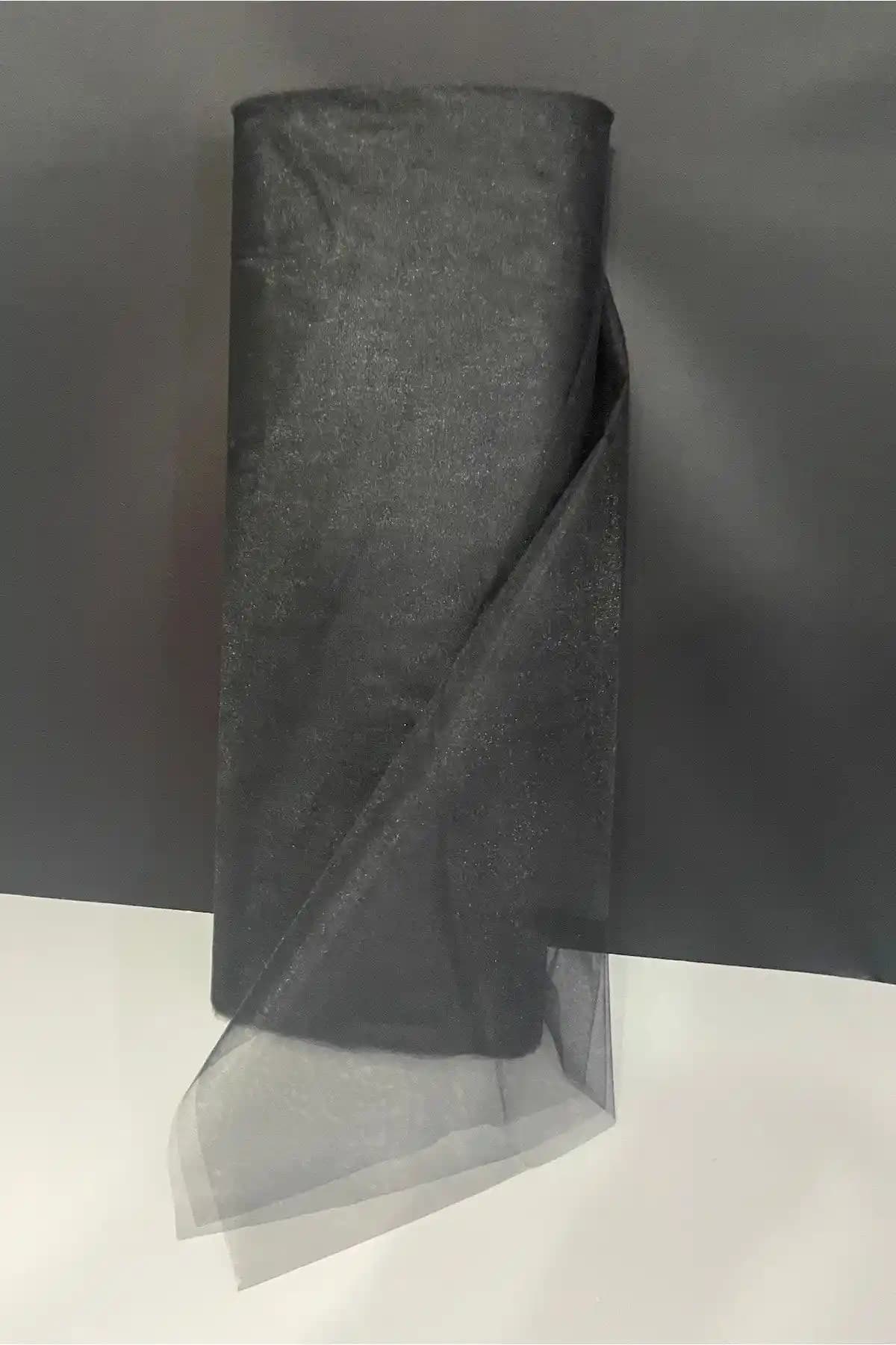 ZEYMERADE Siyah Süsleme Tülü: Yüksek Kalite ve Çok Amaçlı Dekorasyon Malzemesi