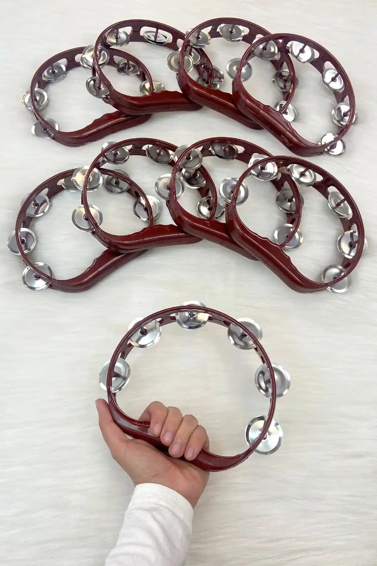 Zeymiraçe Bordo Gelin Nedime Tefi: Geleneksel Kutlamalar İçin Şık ve Ekonomik Aksesuarlar