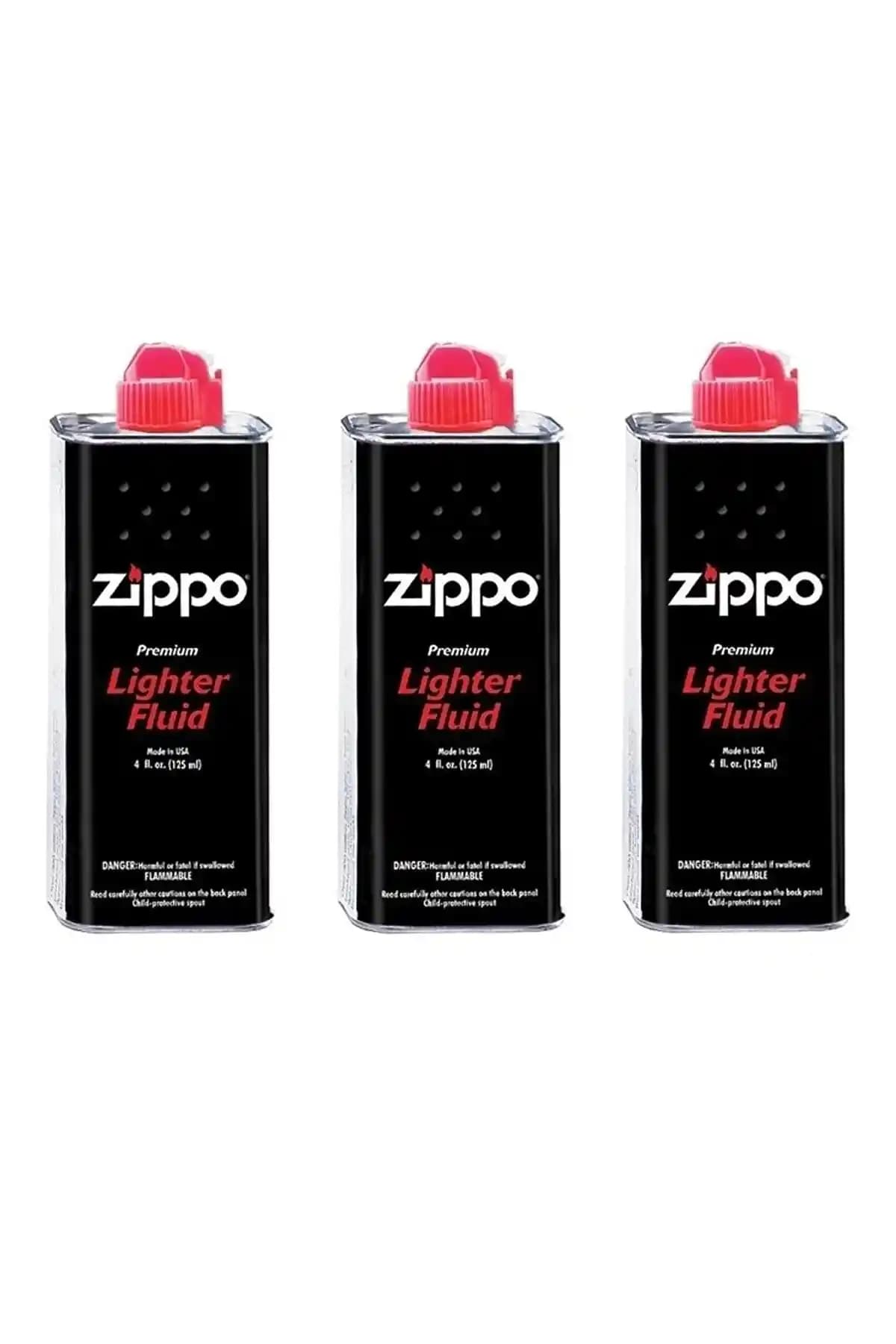 Zippo Çakmak Benzini 3'lü Paket - Yüksek Kalite ve Güvenli Dış Mekan Yakıtı