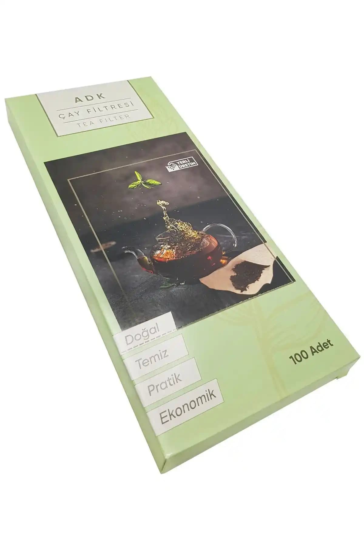 ADK 100 Lü 1 Litre Çay Filtresi Torbası Kaliteli ve Pratik Demleme Deneyimi