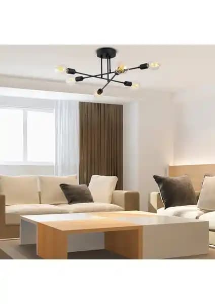 Apliqa Arman 6'lı Modern Plafonyer: Estetik ve Fonksiyonelliğin Buluşması