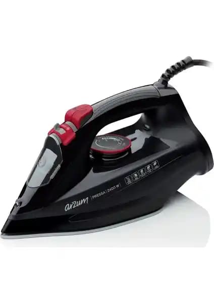 Arzum AR6020 Pressa Buharlı Ütü 2400W Seramik Taban Güçlü ve Şık Tasarım